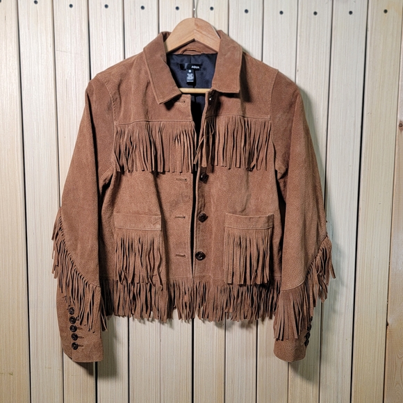 Aqua Leather Jacket - Picture 1 of 10